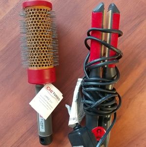 Chi Turbo straightener and brush